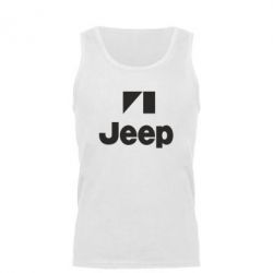 Мужская майка Jeep Logo - PrintSalon