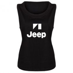 Женская майка Jeep Logo - PrintSalon