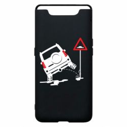 Чехол для Samsung A80 Jeep pissing on the sign - PrintSalon