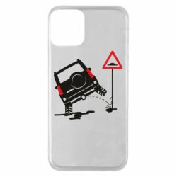 Чехол для iPhone 11 Jeep pissing on the sign - PrintSalon