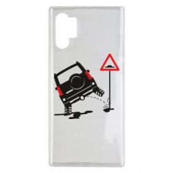 Чехол для Samsung Note 10 Plus Jeep pissing on the sign - PrintSalon