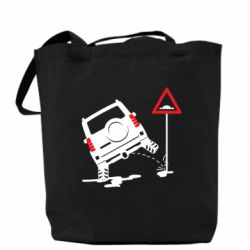 Эко-сумка Jeep pissing on the sign