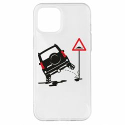 Чехол для iPhone 12 Pro Max Jeep pissing on the sign - PrintSalon