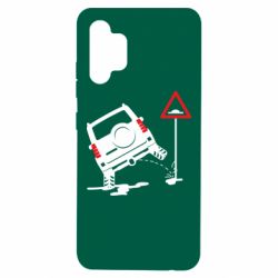 Чехол для Samsung A32 4G Jeep pissing on the sign - PrintSalon