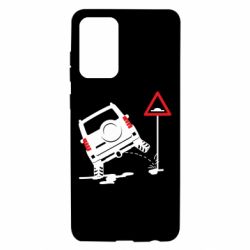 Чехол для Samsung A72 5G Jeep pissing on the sign - PrintSalon