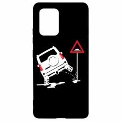 Чехол для Samsung S10 Lite Jeep pissing on the sign - PrintSalon