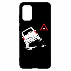 Чехол для Samsung S20+ Jeep pissing on the sign - PrintSalon