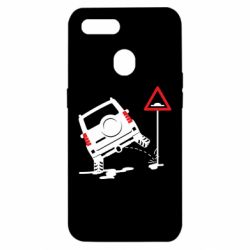 Чехол для Oppo A5s/A12 Jeep pissing on the sign - PrintSalon