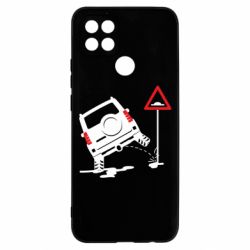 Чехол для Oppo A15s/A15 Jeep pissing on the sign - PrintSalon