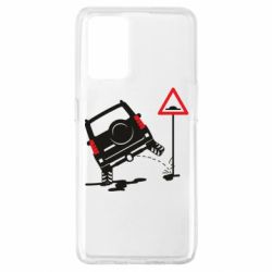 Чехол для Oppo A74 4G Jeep pissing on the sign - PrintSalon