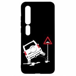 Чехол для Xiaomi Mi10/10 Pro Jeep pissing on the sign - PrintSalon