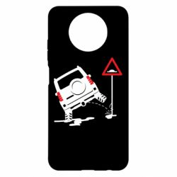 Чехол для Xiaomi Redmi Note 9 5G/Redmi Note 9T Jeep pissing on the sign