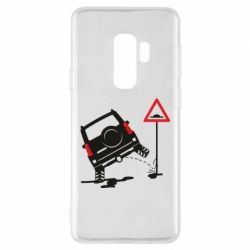 Чехол для Samsung S9+ Jeep pissing on the sign - PrintSalon
