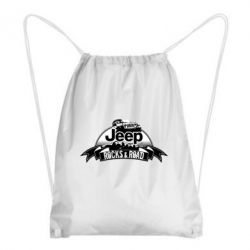 Рюкзак-мешок Jeep rocks - PrintSalon