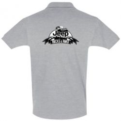 Мужское поло Jeep rocks - PrintSalon