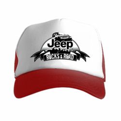 Кепка-тракер Jeep rocks - PrintSalon