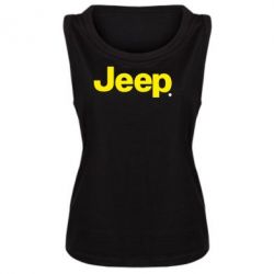 Женская майка Jeep - PrintSalon