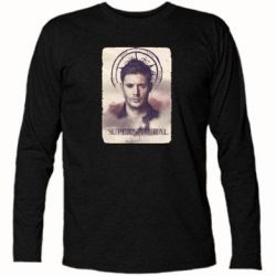 Футболка з довгим рукавом Jensen Ackles - PrintSalon