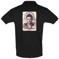 Мужское поло Jensen Ackles - PrintSalon