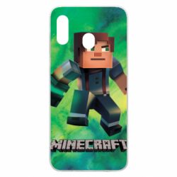 Чохол для Samsung A20 Jesse from Minecraft - PrintSalon