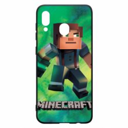 Чохол для Samsung A30 Jesse from Minecraft - PrintSalon