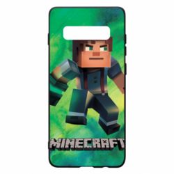 Чохол для Samsung S10+ Jesse from Minecraft - PrintSalon