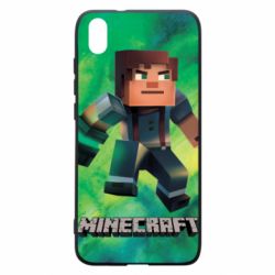 Чохол для Xiaomi Redmi 7A Jesse from Minecraft - PrintSalon