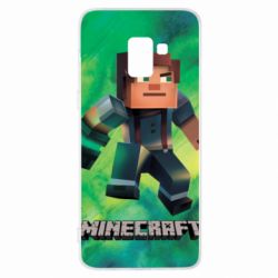Чохол для Samsung A8+ 2018 Jesse from Minecraft - PrintSalon