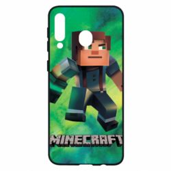 Чохол для Samsung M30 Jesse from Minecraft - PrintSalon