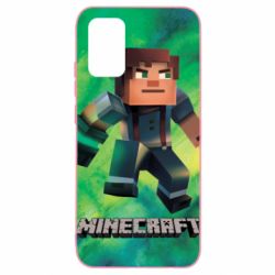 Чохол для Samsung A02s/M02s Jesse from Minecraft - PrintSalon