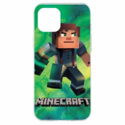 Чохол для iPhone 12 Pro Max Jesse from Minecraft - PrintSalon
