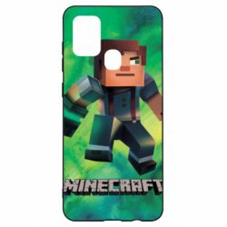 Чохол для Samsung A21s Jesse from Minecraft - PrintSalon