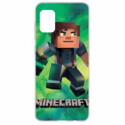 Чохол для Samsung A31 Jesse from Minecraft - PrintSalon
