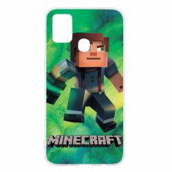 Чохол для Samsung M31 Jesse from Minecraft - PrintSalon