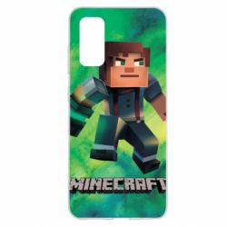 Чохол для Samsung S20 Jesse from Minecraft - PrintSalon