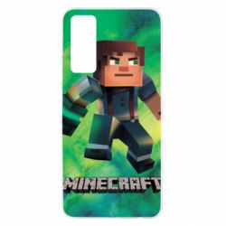 Чохол для Huawei P Smart 2021 Jesse from Minecraft - PrintSalon