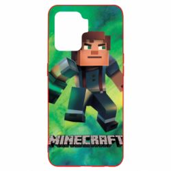 Чохол для Oppo Reno 5 Lite Jesse from Minecraft - PrintSalon