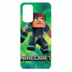 Чохол для Oppo Reno 5 4G Jesse from Minecraft - PrintSalon