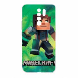 Чохол для Xiaomi Redmi 9 Jesse from Minecraft - PrintSalon