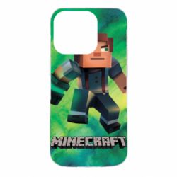 Чохол для iPhone 14 Pro Jesse from Minecraft - PrintSalon