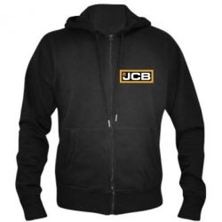 Мужское худи на молнии Jgb logo2 - PrintSalon