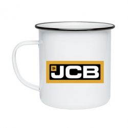 Кружка эмалированная Jgb logo2 - PrintSalon