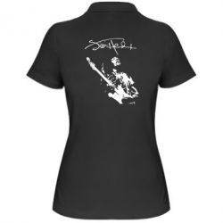 Женское поло Jimi Hendrix афтограф - PrintSalon