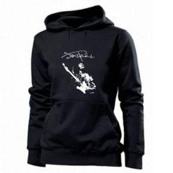 Женское худи Jimi Hendrix афтограф - PrintSalon