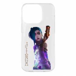 Чехол для iPhone 14 Pro Jinx Arcane