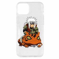 Чохол для iPhone 14 Plus Jiraiya and Gamabunta - PrintSalon