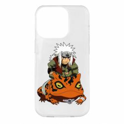 Чохол для iPhone 14 Pro Jiraiya and Gamabunta - PrintSalon