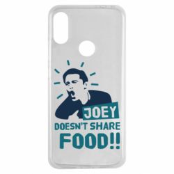 Чехол для Xiaomi Redmi Note 7 Joey doesn't share food! - PrintSalon