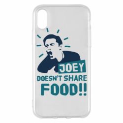 Чехол для iPhone X/Xs Joey doesn't share food! - PrintSalon