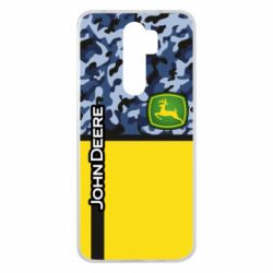 Чехол для Xiaomi Redmi Note 8 Pro John Deer camouflage blue - PrintSalon